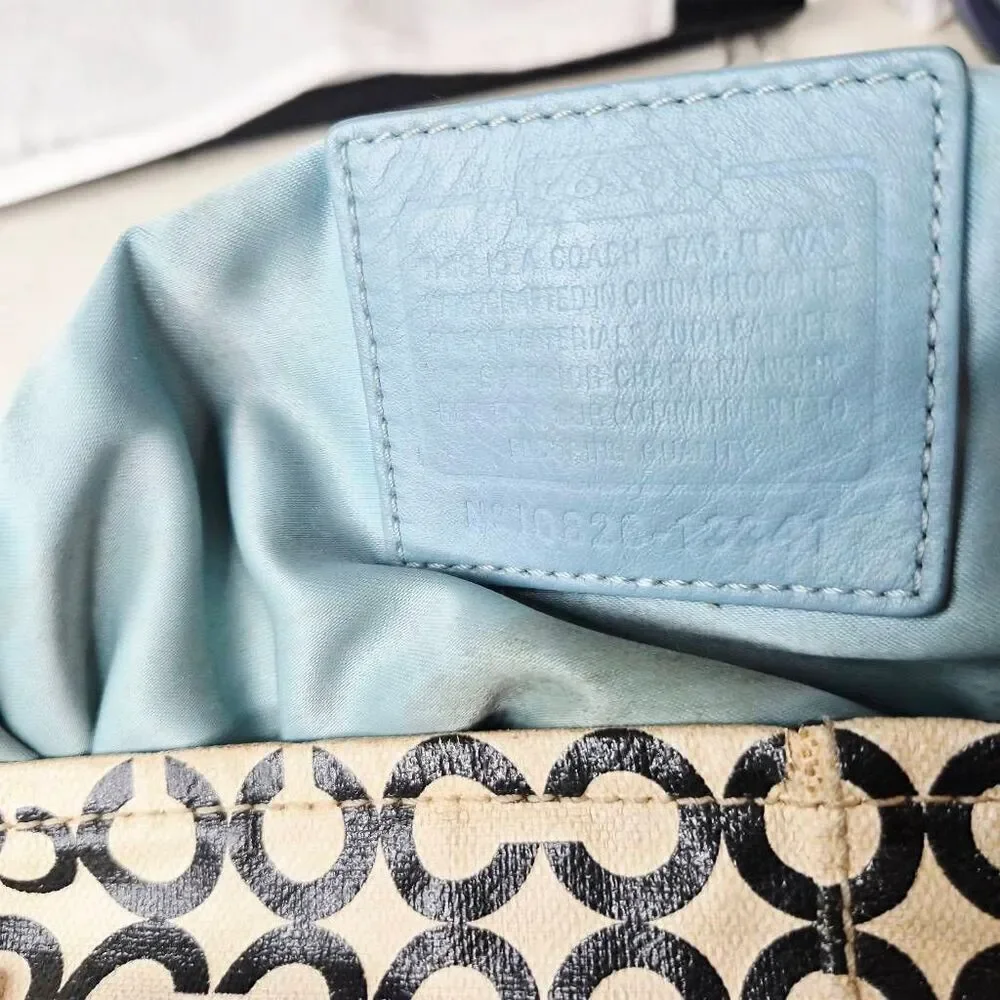 Coach Leah Op Art shoulder bag